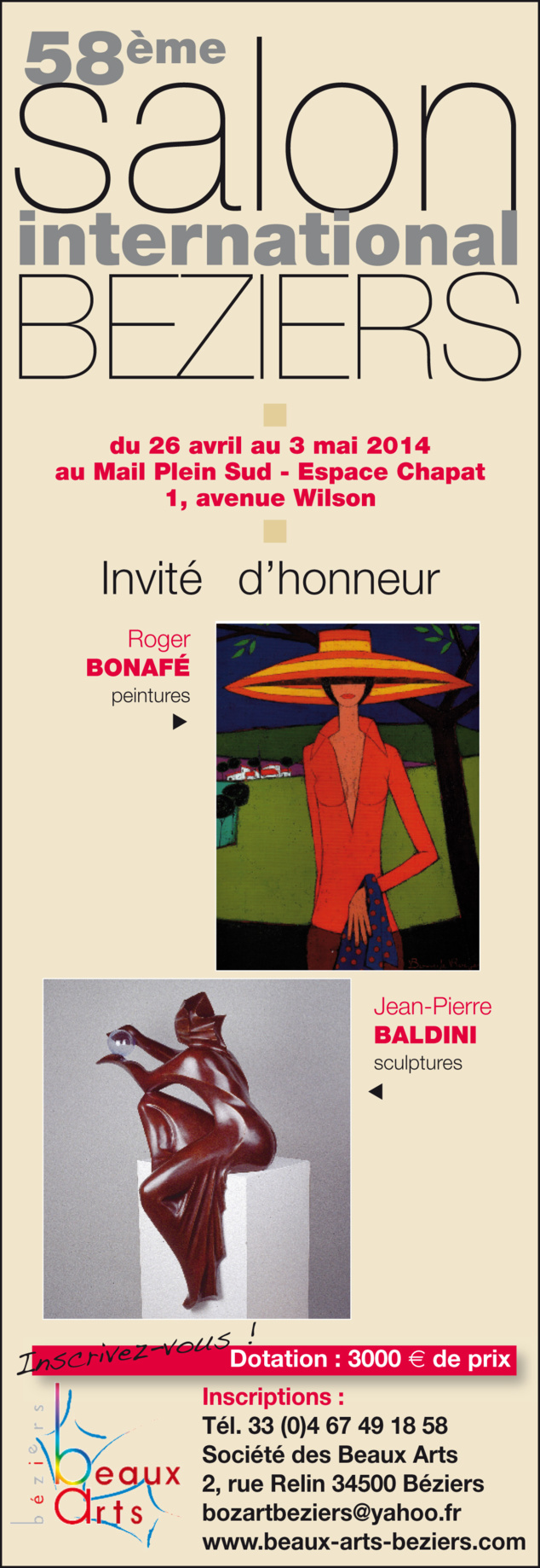 58° Salon international de Béziers 58° Salon international de Béziers