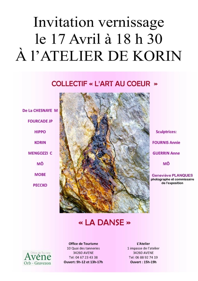 Atelier de Korin à Avene