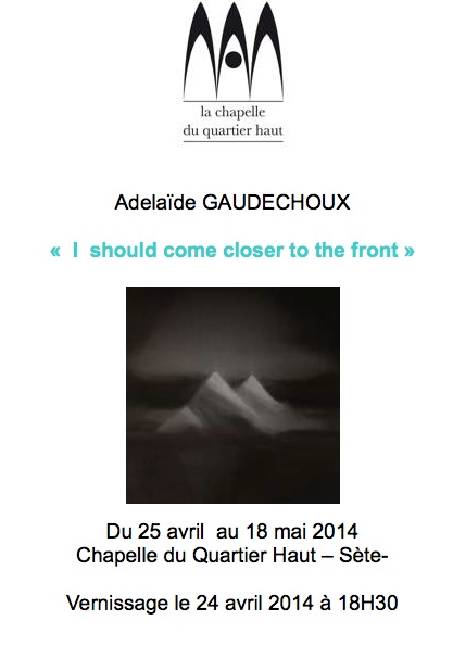 Adelaïde Gaudechoux expose à Sète