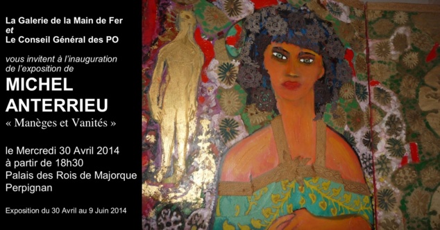 Michel Anterrieu expose à Perpignan Michel Anterrieu expose à Perpignan