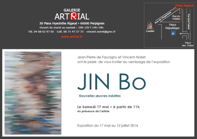 JIN Bo expose à Perpignan JIN Bo expose à Perpignan