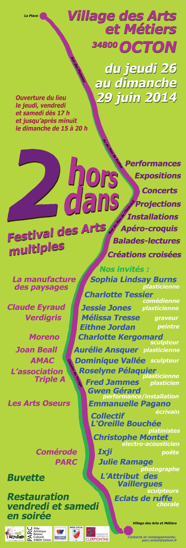 2 HORS / 2 DEDANS - Eco festival à Octon 2 HORS / 2 DEDANS - Eco festival à Octon