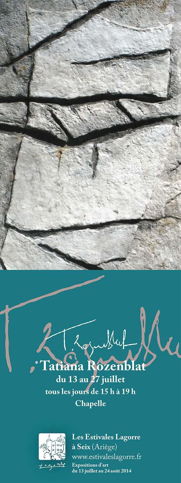 Tatiana Rozenblat expose à Seix (Ariège) Tatiana Rozenblat expose à Seix (Ariège)