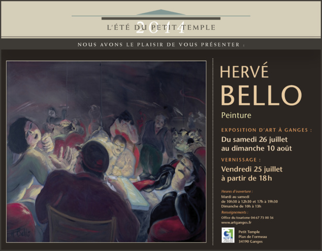Hervé Bello expose à Ganges Hervé Bello expose à Ganges
