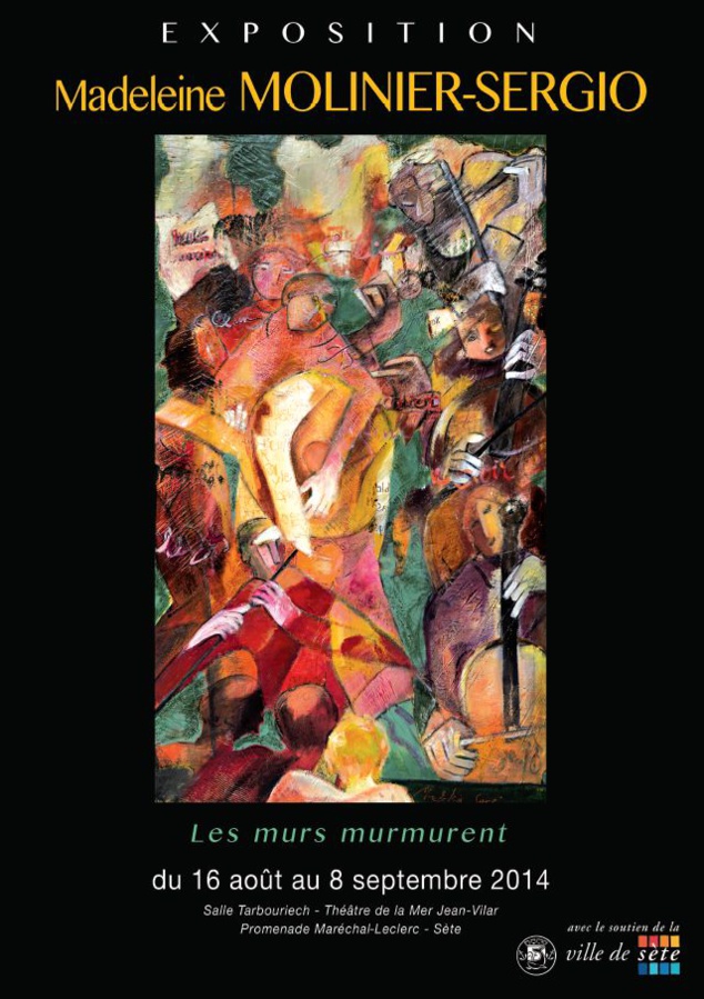 Madeleine Molinier-Sergio expose à Sète Madeleine Molinier-Sergio expose à Sète