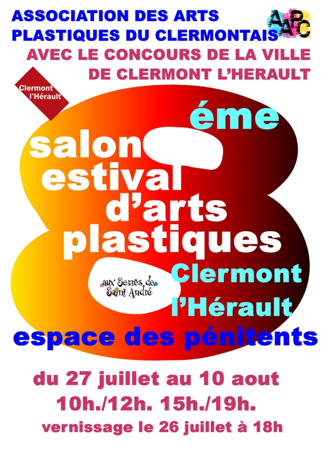 Salon estival d'art plastique à Clermont-l'Hérault Salon estival d'art plastique à Clermont-l'Hérault