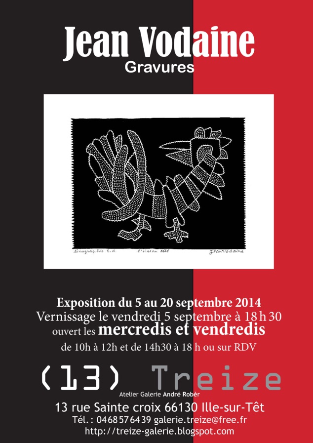 Jean Vodaine expose à ÎLe-sur-Têt Jean Vodaine expose à ÎLe-sur-Têt