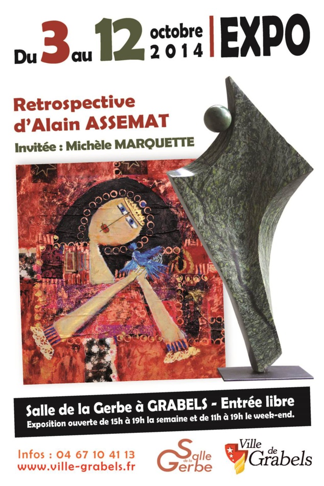 Alain Assemat expose à Grabels Alain Assemat expose à Grabels
