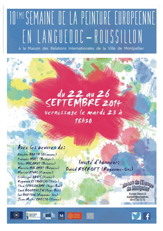 10eme semaine de la peinture européenne à Montpellier 10eme semaine de la peinture européenne à Montpellier