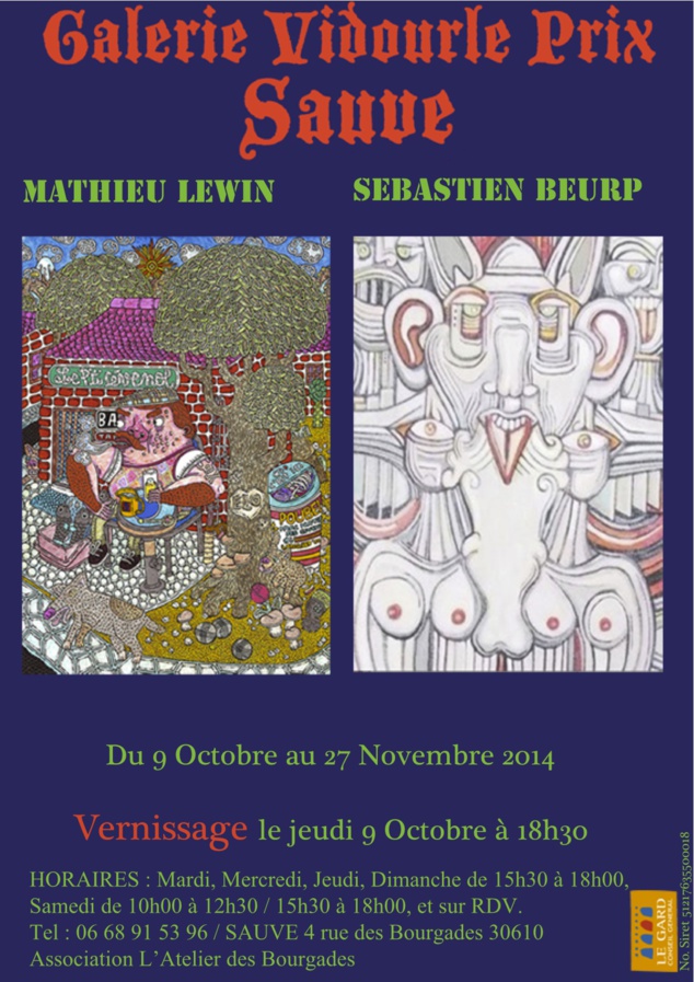 La Galerie Vidourle expose à Sauve La Galerie Vidourle expose à Sauve