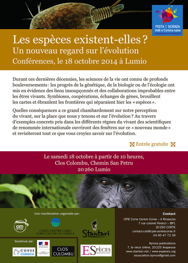 Venez fêter la science avec Stantari et Espèces Venez fêter la science avec Stantari et Espèces