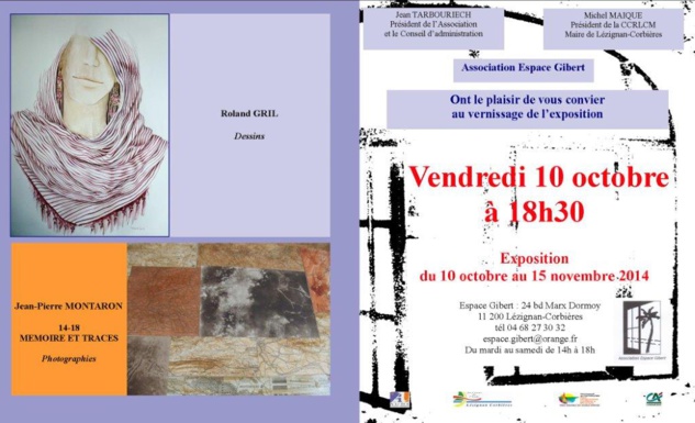 Jean-Pierre Montaron expose à Lésignan-Corbières Jean-Pierre Montaron expose à Lésignan-Corbières