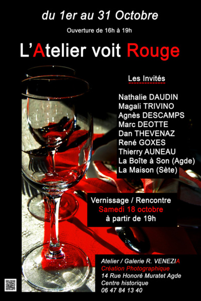 L'Atelier voit Rouge ! L'Atelier voit Rouge !