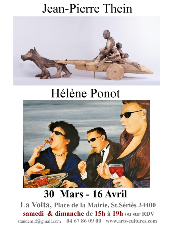 EXPO à la Volta - Jean-Pierre Thein et Hélène Ponot.