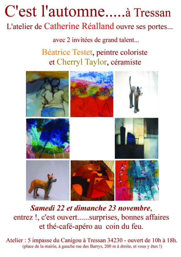 Catherine Réalland ouvre ses portes à Tressan Catherine Réalland ouvre ses portes à Tressan