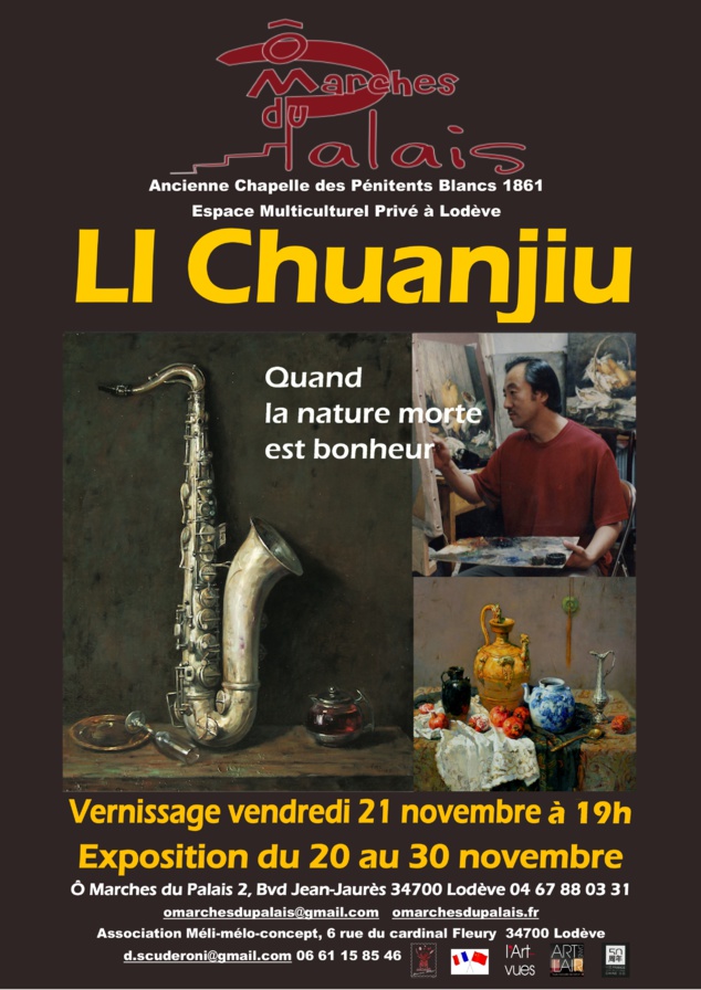 LI Chuanjiu expose à Lodève LI Chuanjiu expose à Lodève