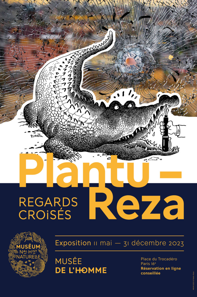Exposition PLANTU - REZA, Regards Croisés au Musée de l'Homme