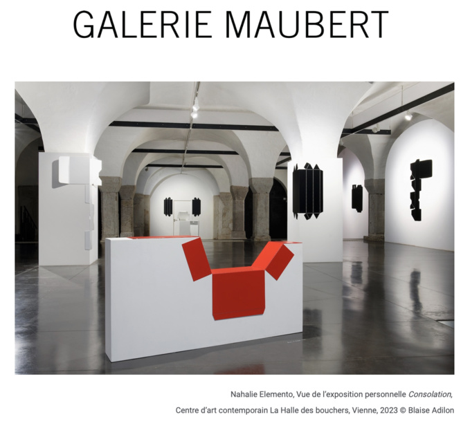 « Inconsolable » - Nathalie Elemento - Galerie Maubert