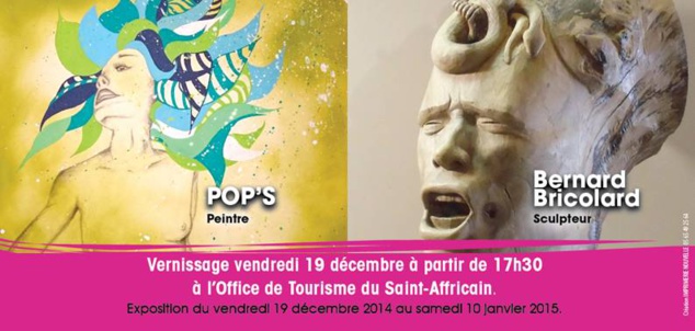 POP'S peintre et Bernard Bricolard exposent à Saint-Afrique POP'S peintre et Bernard Bricolard exposent à Saint-Afrique