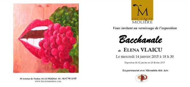 Elena Vlaicu expose à Pézena Elena Vlaicu expose à Pézena