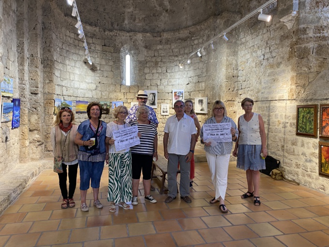 Culture Plurielles a exposé à Saint-Guilhem le Désert Culture Plurielles a exposé à Saint-Guilhem le Désert