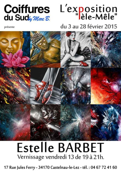 Estelle BARBET exposition "Pêle-Mêle" à Castenau-le-Lez Estelle BARBET exposition "Pêle-Mêle" à Castenau-le-Lez