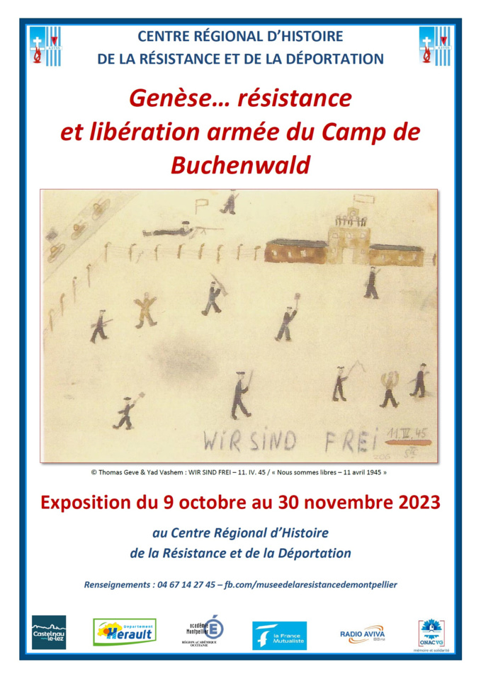 Exposition sur Buchenwald - CRHRD - Castelnau le Lez