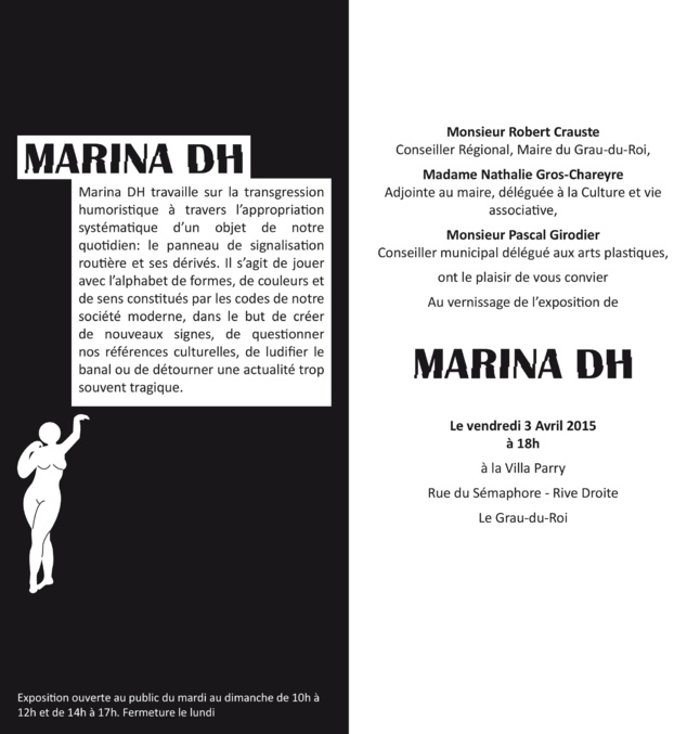 Marina Duhamel-Herz expose à la villa Parry - Le Grau du Roi Marina Duhamel-Herz expose à la villa Parry - Le Grau du Roi