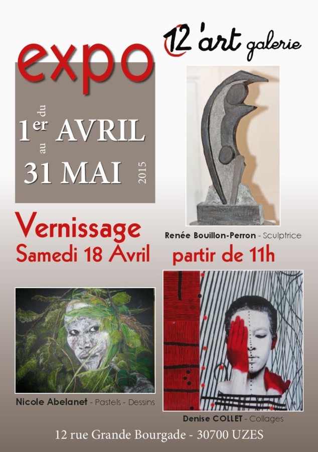 12'ART Galerie expose à Uzes 12'ART Galerie expose à Uzes