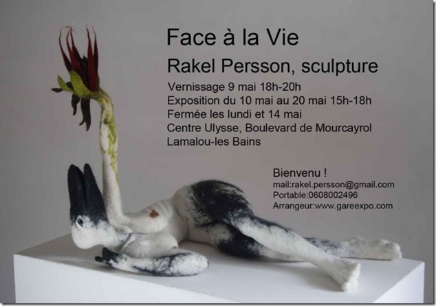 Rakel Persson expose à Lamamou-les-Bains Rakel Persson expose à Lamamou-les-Bains