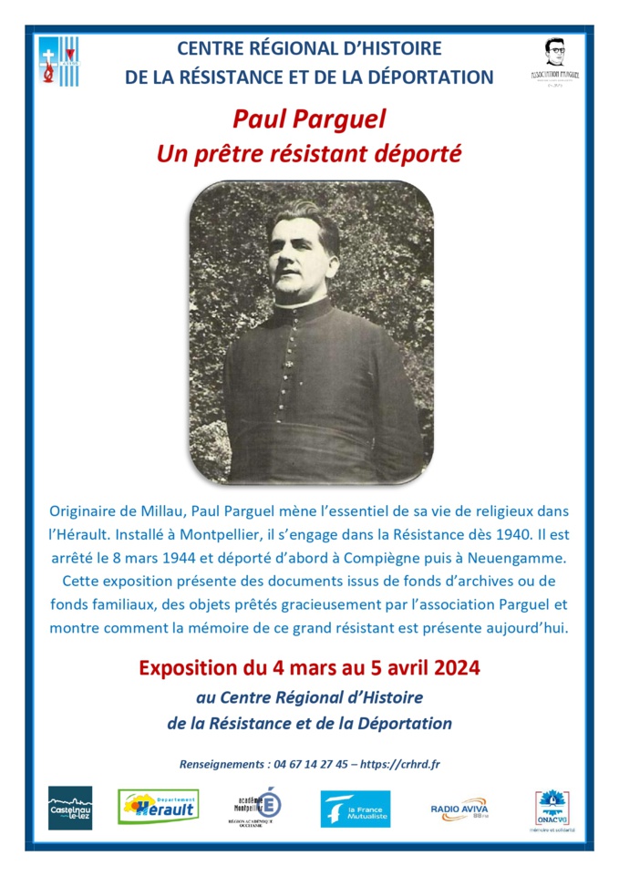 Exposition sur l'abbé Parguel au CRHRD - Castelnau-le-Lez
