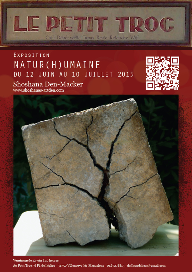 Shoshana Den-Macker expose à Villeneuve-les-Maguelon Shoshana Den-Macker expose à Villeneuve-les-Maguelon