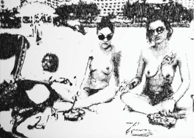 Sylvain Fraysse expose au Château de La Liquière à Cabrerolles Sylvain Fraysse expose au Château de La Liquière à Cabrerolles