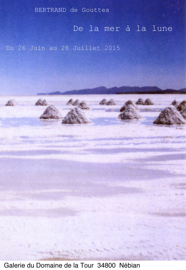 Bertrand de Gouttes expose au Domaine de La Tour à Nébian Bertrand de Gouttes expose au Domaine de La Tour à Nébian