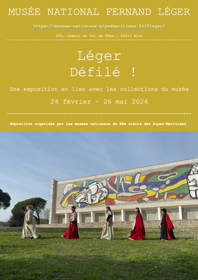 Musée Fernand Léger : Léger. Défilé ! La mode entre au musée