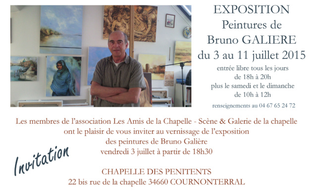 Galerie de la chapelle des pénitents de Cournonterral Galerie de la chapelle des pénitents de Cournonterral