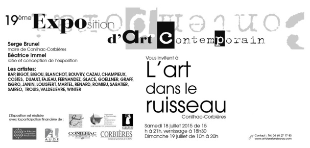19ème exposition Art dans le Ruisseau 19ème exposition Art dans le Ruisseau