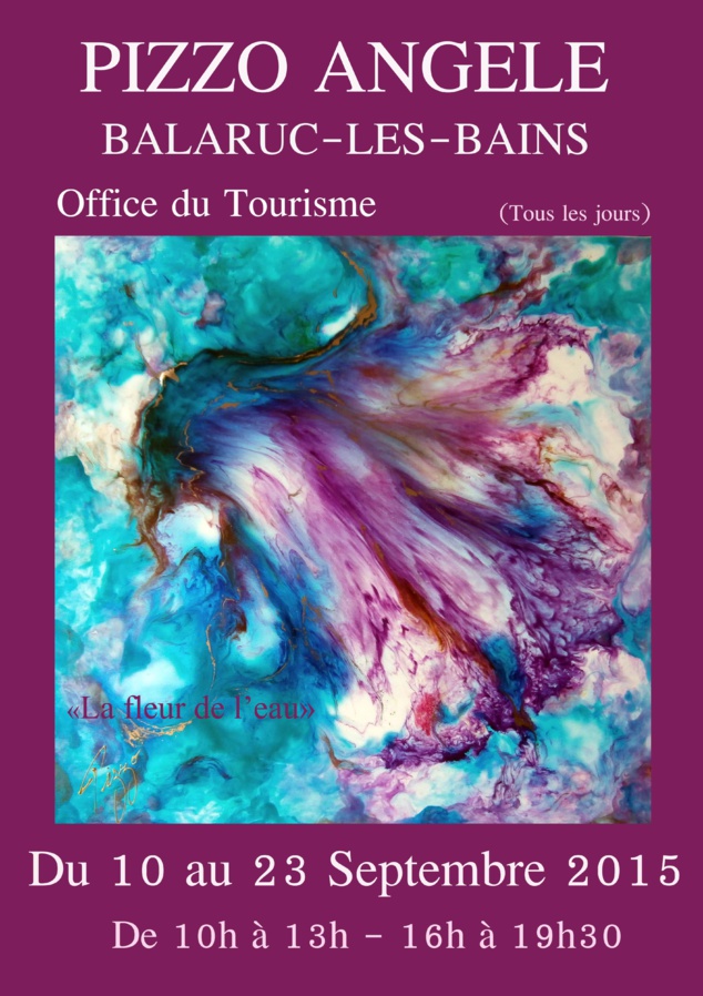 Pizzo Angele expose à Balaruc-les-Bains Pizzo Angele expose à Balaruc-les-Bains
