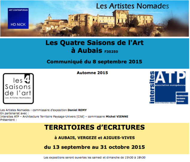 Les Quatre Saisons de l'Art à Aubais Les Quatre Saisons de l'Art à Aubais