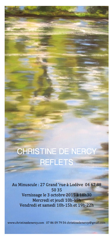 Christine de Nercy expose à Lodève Christine de Nercy expose à Lodève