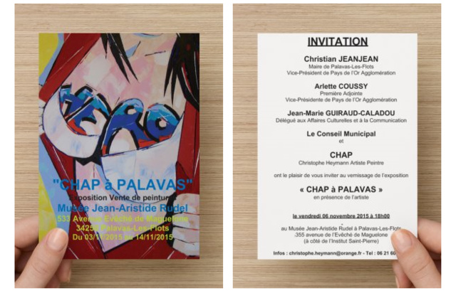 Christophe Heymann expose à Palavas-les-Flots Christophe Heymann expose à Palavas-les-Flots