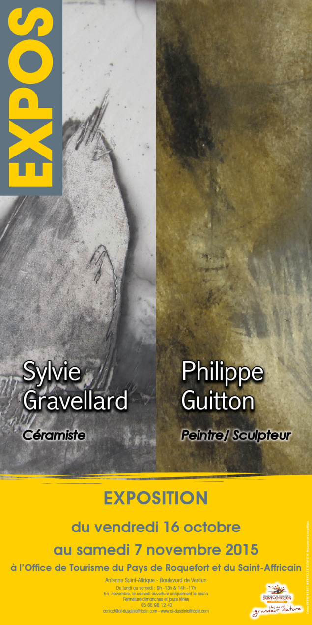 Philippe Guitton expose à l'Office de tourisme de Saint Affrique Philippe Guitton expose à l'Office de tourisme de Saint Affrique