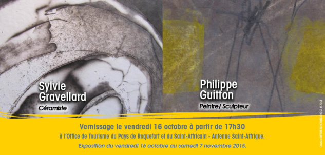 Philippe Guitton expose à l'Office de tourisme de Saint Affrique Philippe Guitton expose à l'Office de tourisme de Saint Affrique