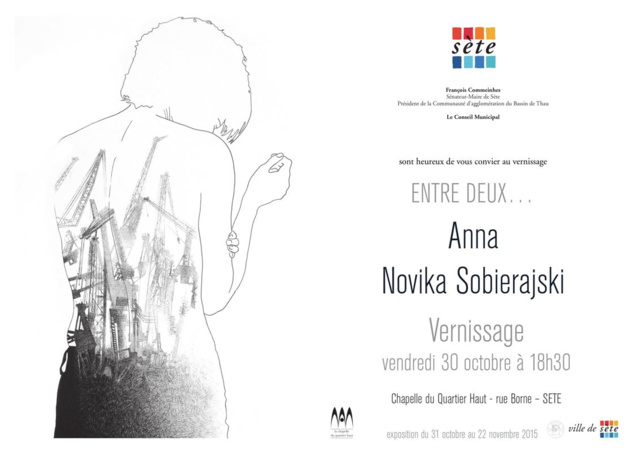 Anna Novika Sobierajski expose à Sète Anna Novika Sobierajski expose à Sète