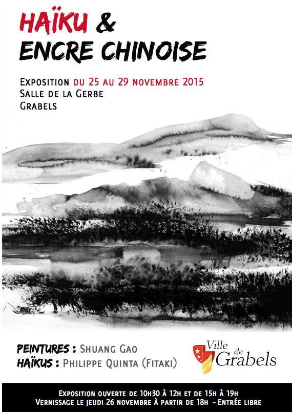 Haïku et encre chinoise à Grabels Haïku et encre chinoise à Grabels