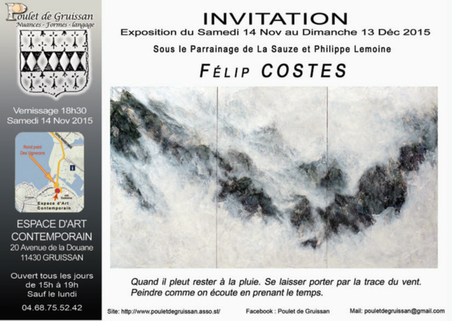 Poulet de Gruissan expose Felip Costes - Patrick Ballériaud - Silvyane Sabat Poulet de Gruissan expose Felip Costes - Patrick Ballériaud - Silvyane Sabat
