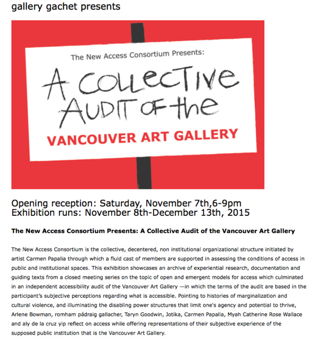 Gallery Gachet expose au Canada Gallery Gachet expose au Canada