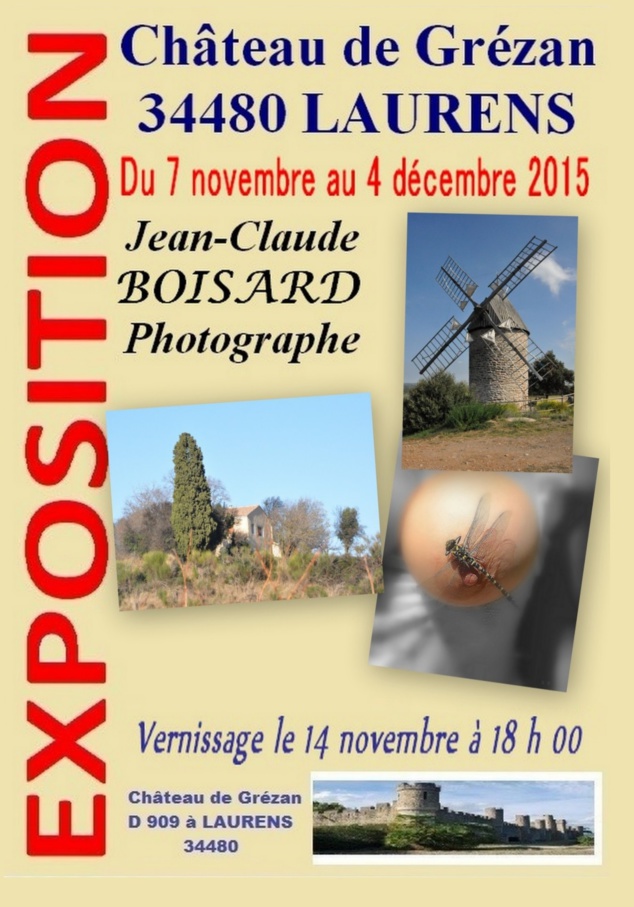 Jean-Claude Boussard - photographe - expose à Laurens Jean-Claude Boussard - photographe - expose à Laurens