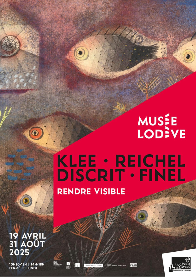 Exposition : Reichel . Klee . Discrit . Finel - Musée de Lodève Exposition : Reichel . Klee . Discrit . Finel - Musée de Lodève