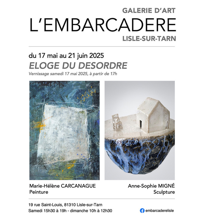 Galerie de l’Embarcadère -Lisle-sur-Tarn